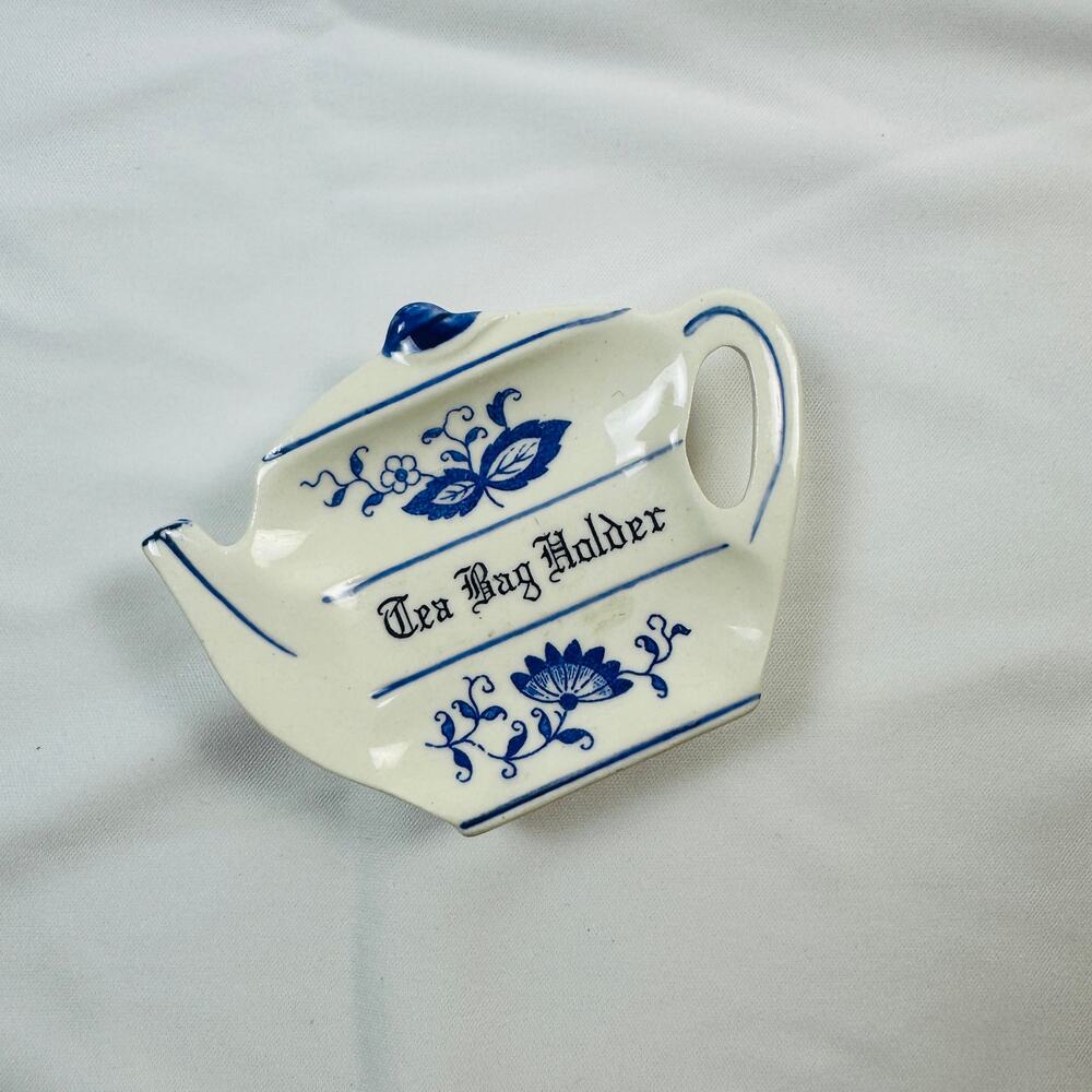 Vintage Ceramic Tea Bag Holder